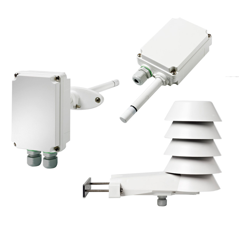 Outside Air Humidity (%RH) Sensor with Temperature Transmitter