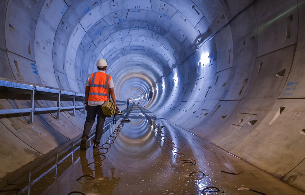 tunnel construction dust monitoring