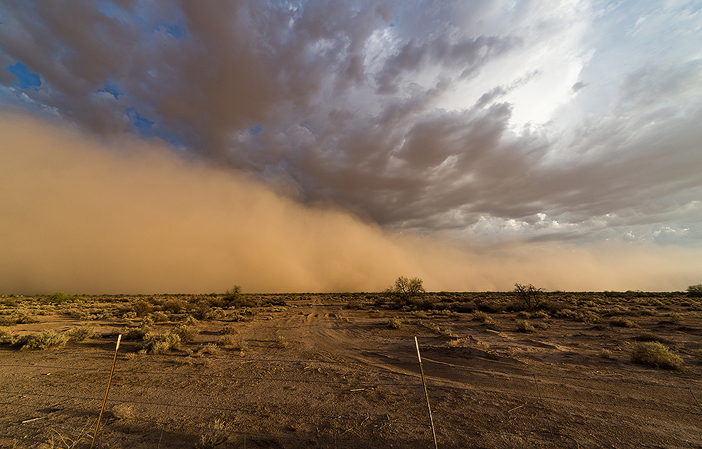 dust storm monitoring