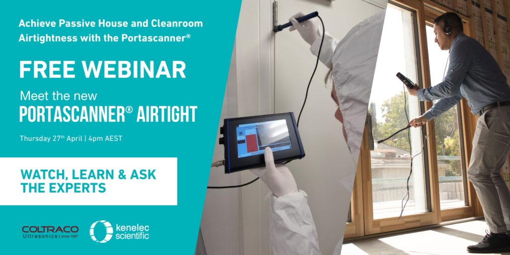 Achieve Passive House and Cleanroom Airtightness with the Portascanner® Webinar