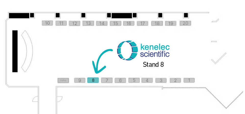 Floorplan - PharmOut Pharma & Device Forum 2026 | Kenelec Scientific - Stand 8