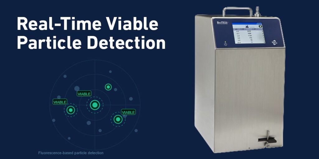 TSI 9510-BD BioTrak real-time viable particle counter for fluorescence-based bio-detection in pharmaceutical cleanrooms